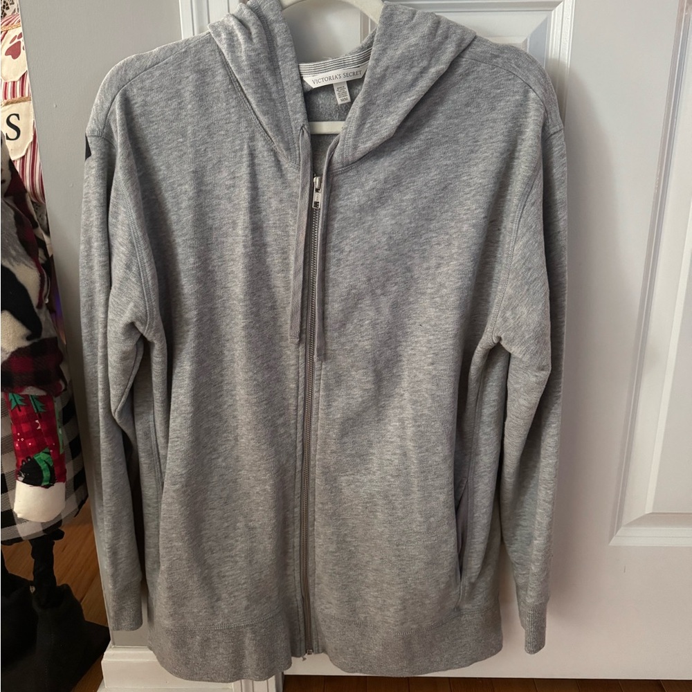 Victoria’s Secret Grey Zip Hoodie